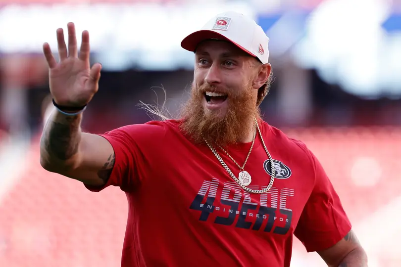 George Kittle, en temporada baja | AP