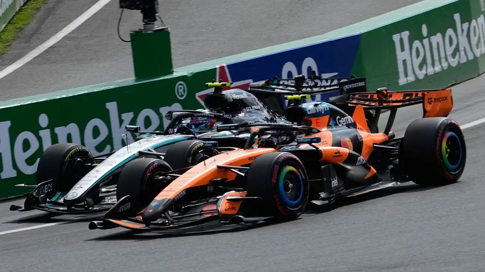 Antonelli batalla con Norris en el Gran Premio de Países Bajos | AP