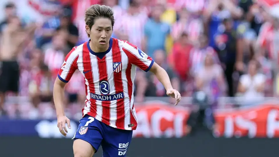 Kang-in Lee con Atlético de Madrid | x:@Atleti