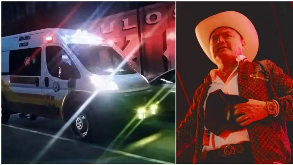 El cantante fue trasladado con vida para recibir atención médica tras el ataque armado./ RS