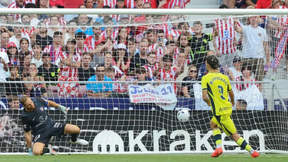 Gol de Georges Mikautadze de Villarreal al Atlético | AFP