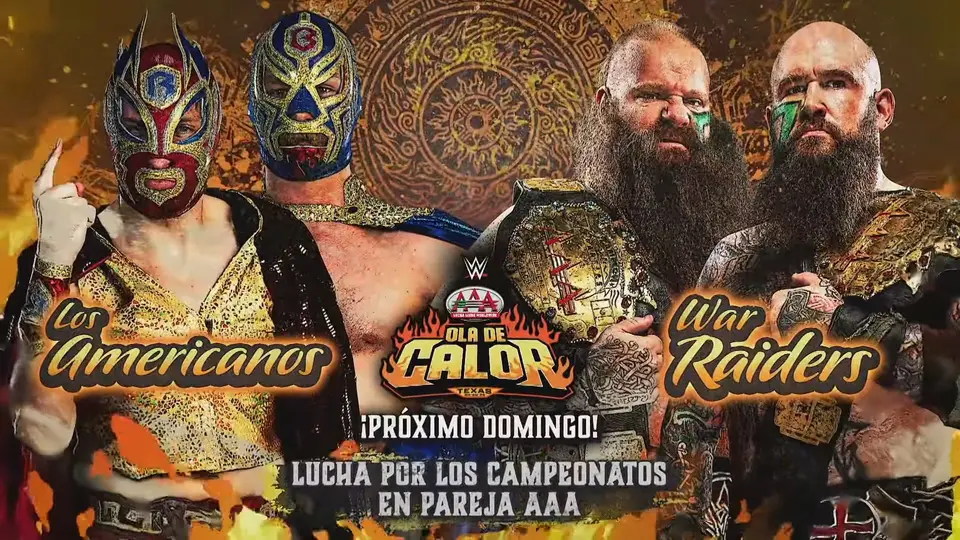 War Raiders (c) defenderán los títulos en pareja AAA ante Los Americanos | AAA