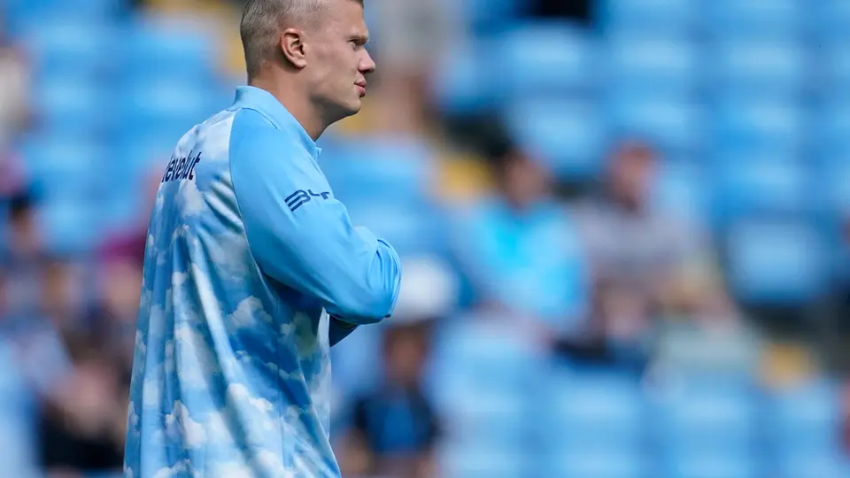Erling Haaland, jugador del Manchester City | AP