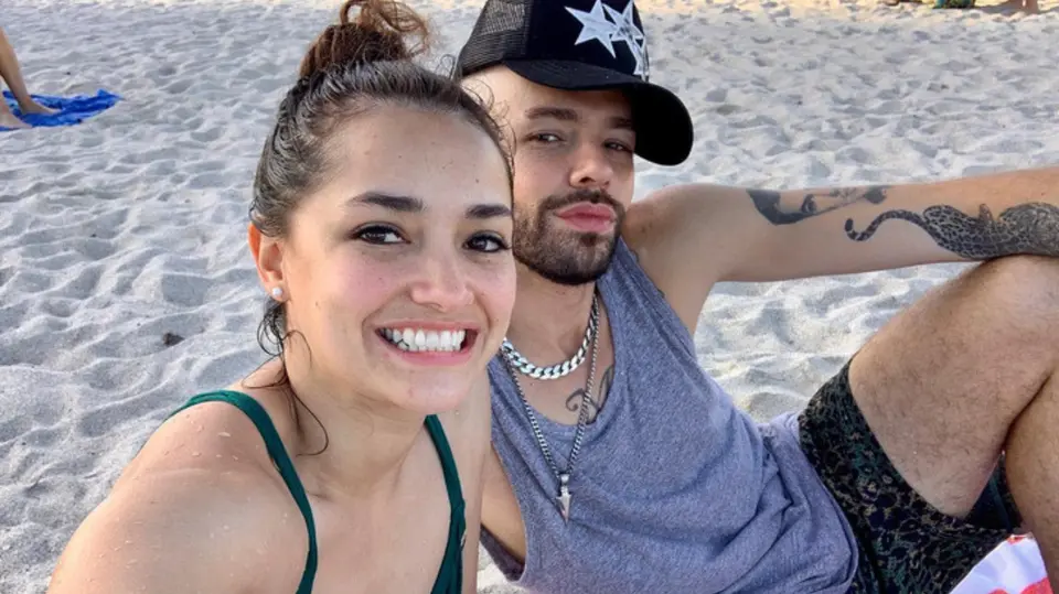 Jesse Huerta y su esposa Mónica León. / RS