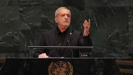 Así le respondió el Presidente de Irán a Donald Trump por ataques en su contra ante la ONU