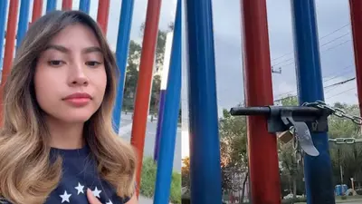 Encerrada en pleno parque: joven denuncia descuido en la alcaldía Cuauhtémoc