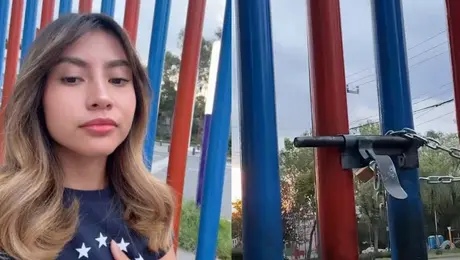 Encerrada en pleno parque: joven denuncia descuido en la alcaldía Cuauhtémoc