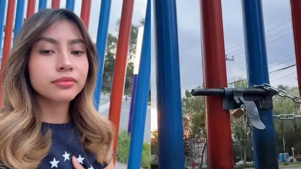 Encerrada en pleno parque: joven denuncia descuido en la alcaldía Cuauhtémoc