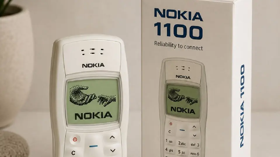 El Nokia 1100 fue uno de los celulares más recordados de principios de los años 2000 / Especial