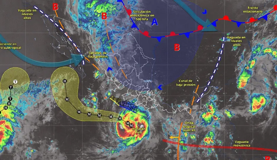Personal de Protección Civil monitorea las zonas de riesgo / CONAGUA