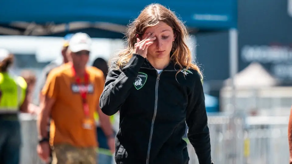 Doriane Pin, pilota en la F1 Academy, y parte programa de desarrollo de Mercedes | AFP