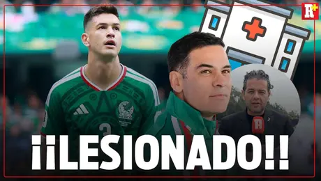 ¡Se lesiona figura de la Selección Mexicana!
