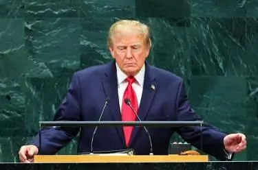 Claudia Sheinbaum encabezó la mañanera de este 23 de septiembre de 2026 desde Palacio Nacional./@donaldtrump