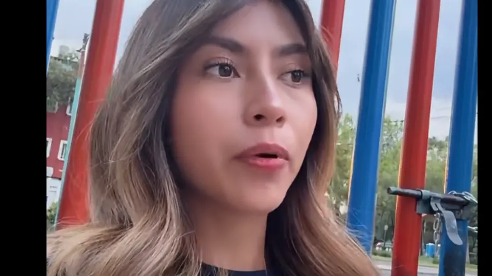 Yamilet Candelaria difundió un video para denunciar que el acceso al parque fue cerrado mientras ella se encontraba en el interior. / Captura