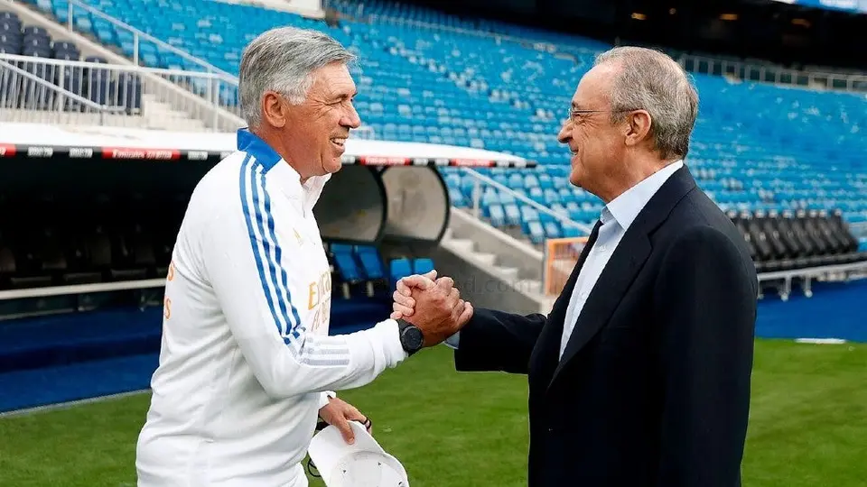 Real Madrid: Florentino y Ancelotti se reúnen para planear los fichajes de cara al próximo torneo