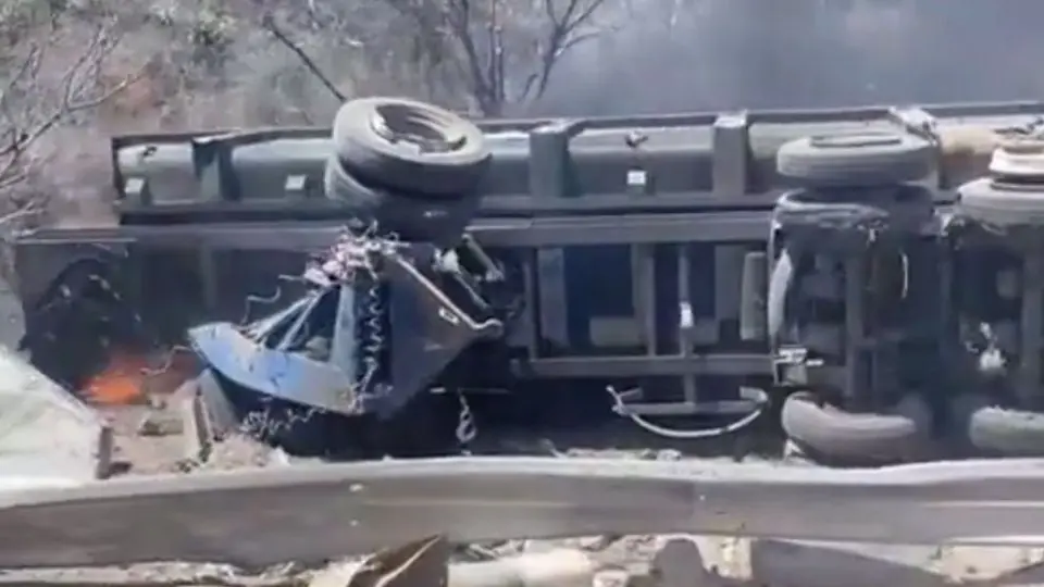Video: Se registró aparatoso accidente en la autopista del Sol