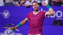 AMT: Rafael Nadal debutó con triunfo en el torneo de Acapulco