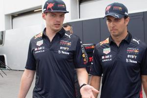 Video: Checo Pérez y Verstappen demostraron una buena relación en divertido reto de la F1