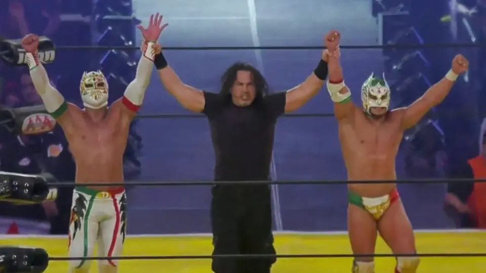 Triplemanía XXX: Hermanos Lee vencieron a 'Los Hardys' en el evento estelar