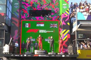 Checo Pérez: Subió al podio como segundo lugar en el GP de Australia