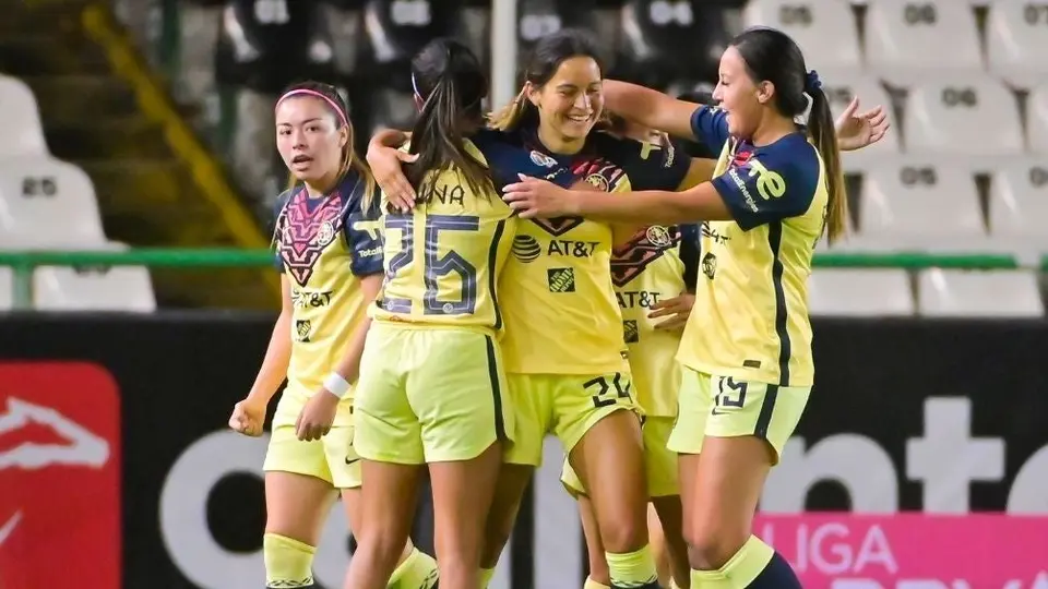 Liga MX Femenil: América goleó a León de visita y ya es líder de la competencia