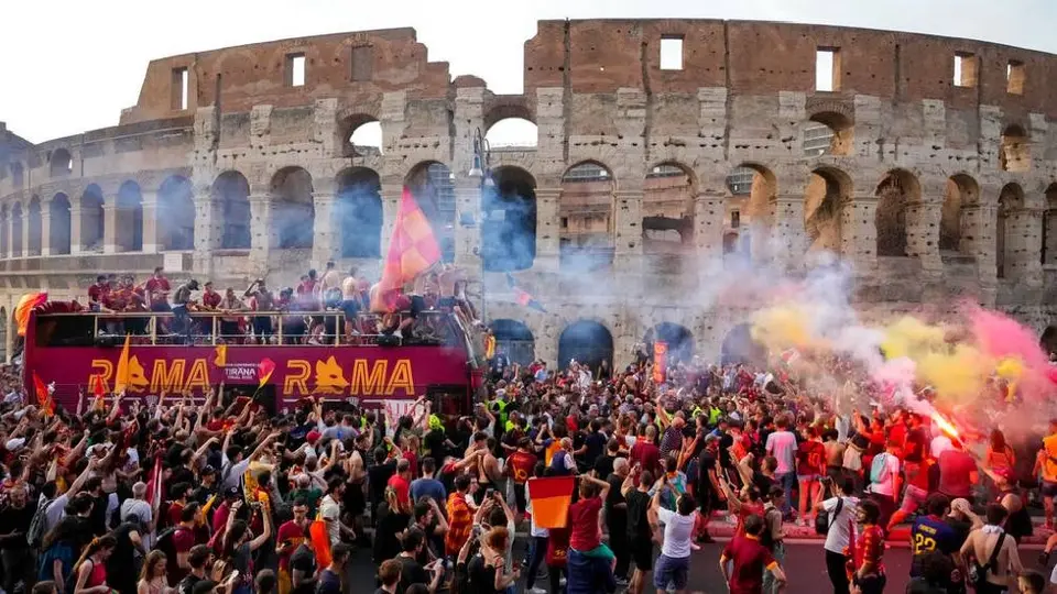 Conference League: Roma celebró su primer título europeo en más de seis décadas