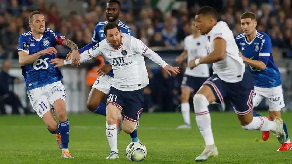 Ligue 1: PSG dejó escapar la victoria de último minuto ante Racing de Estrasburgo