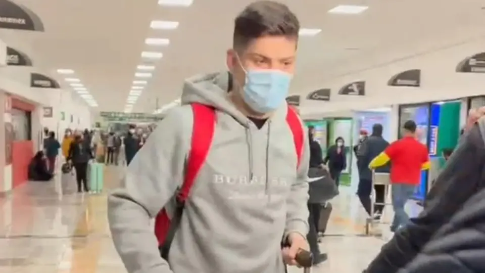 América: Jorge Meré arribó a la CDMX para reportar con las Águilas