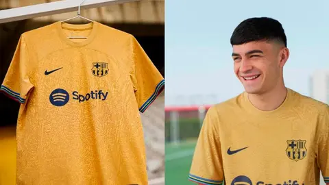 Barcelona: Barça presentó segundo uniforme en tono 'oro' que conmemora los JO de 1992