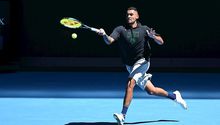 Nick Kyrgios presentó con un beso a su nueva conquista en pleno Australian Open
