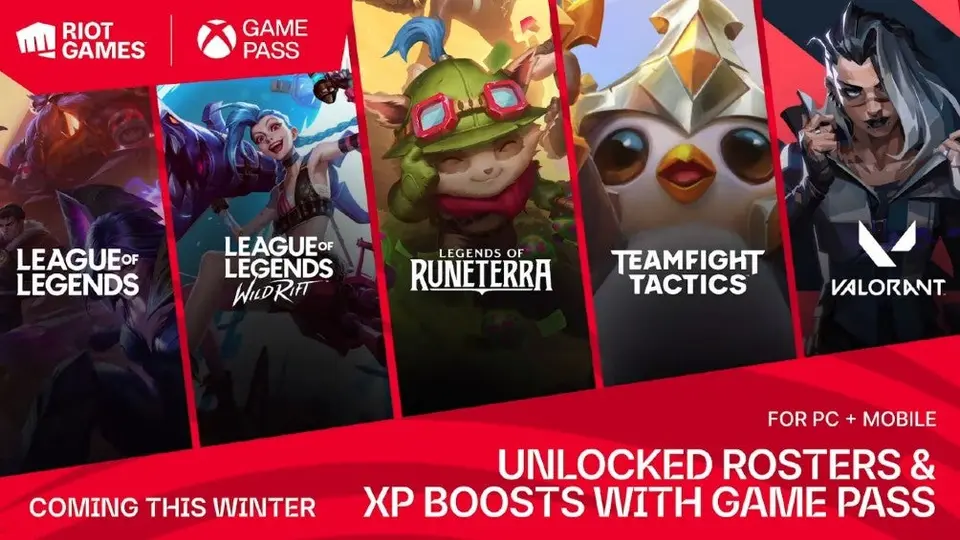 Riot Games y Xbox Game Pass anunciaron alianza