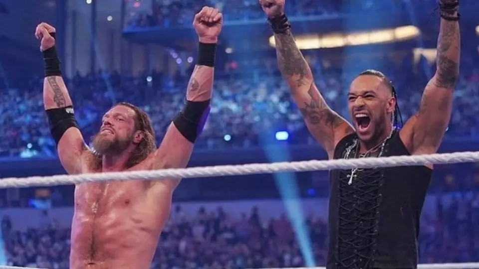Wrestlemania 38: Edge derrotó a AJ Styles en un combate lleno de emociones