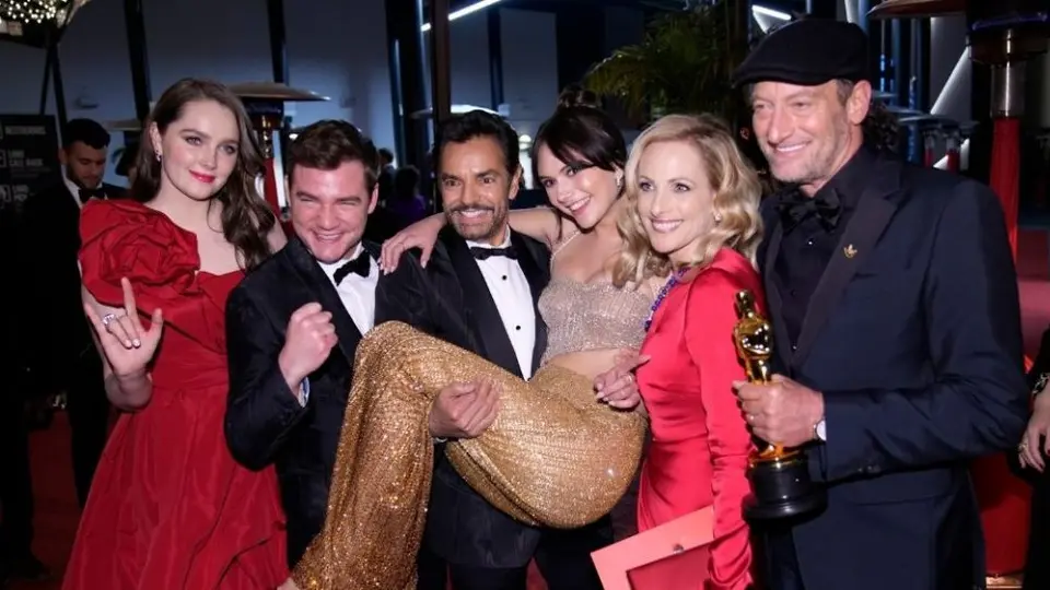 Eugenio Derbez: Subió al escenario de los premios Oscar con el cast de CODA