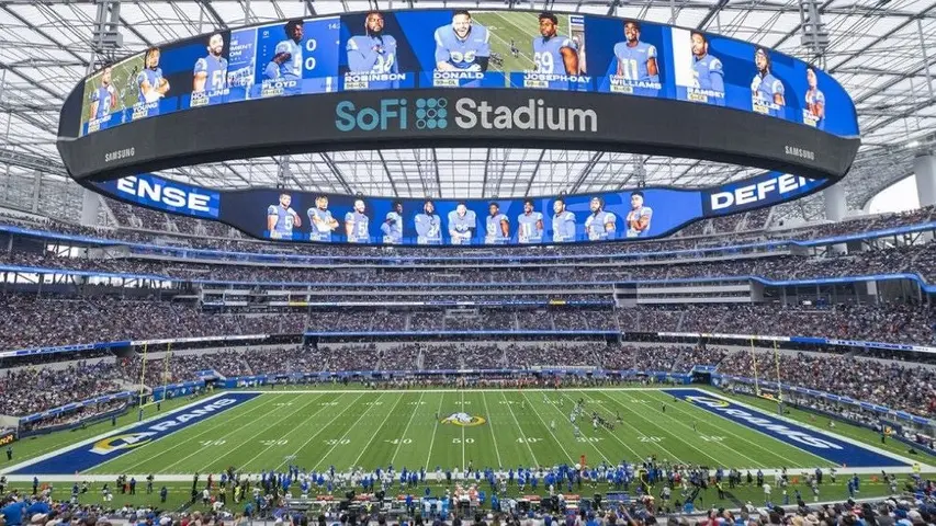 El SoFi Stadium sede de Los Angeles Rams | AP