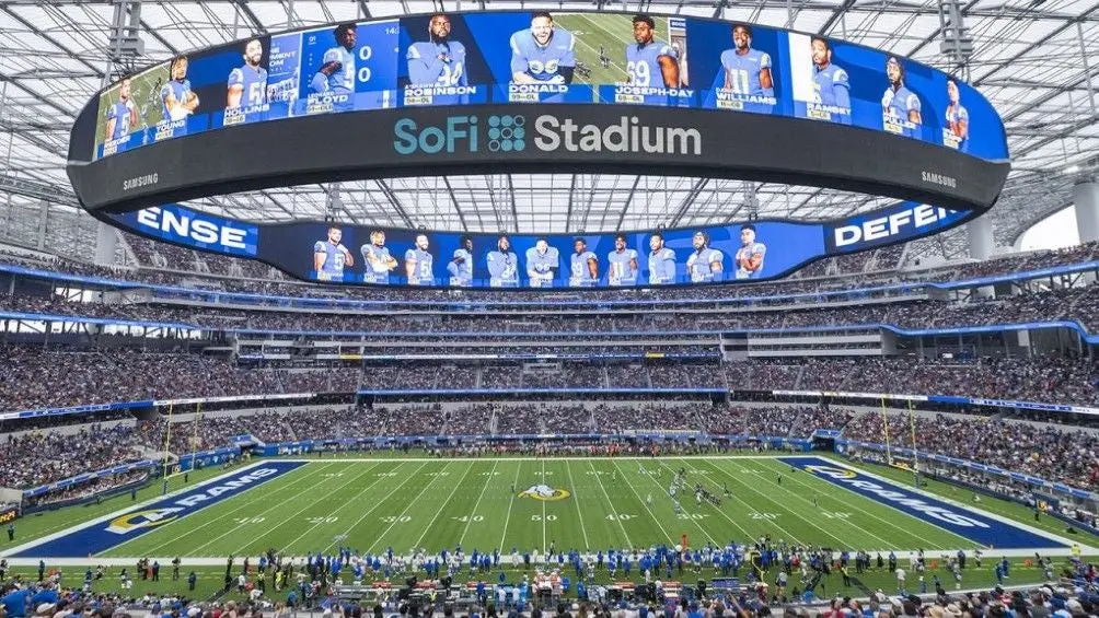 El SoFi Stadium sede de Los Angeles Rams | AP