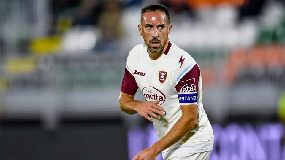 Frank Ribéry: Salernitana lo multará tras su accidente de coche