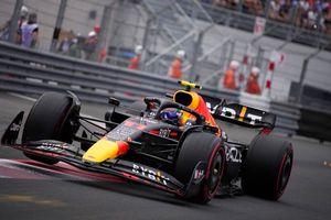 F1: Checo Pérez chocó en la parte final de la clasificación del GP de Mónaco