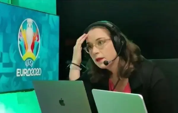 Majo González durante transmisión l Instagram