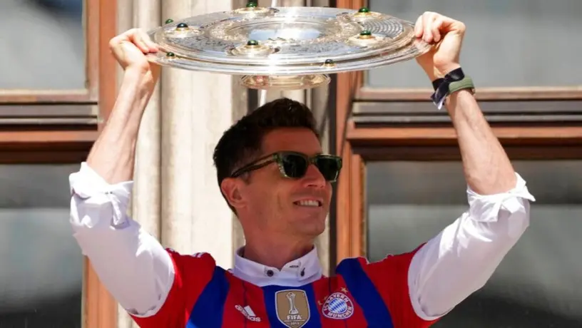 Lewandowski borró de redes sociales fotografías del Bayern Munich