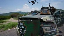 Video: CJNG atacó con drones y explosivos a pobladores de Tepalcatepec, Michoacán