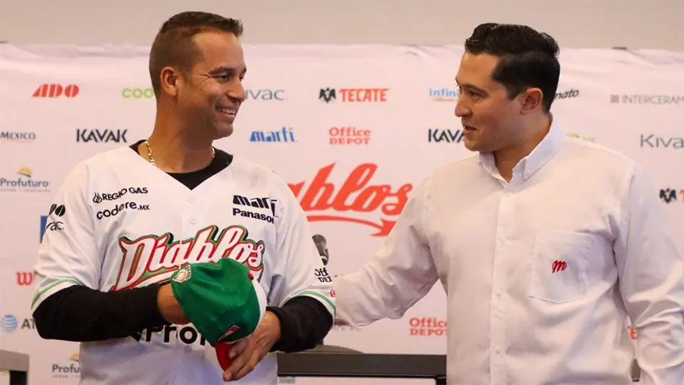 LMB: Diablos Rojos del México presentó a Juan Gabriel Castro como mánager