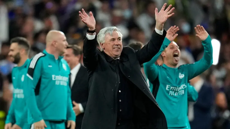 Carlo Ancelotti, primer DT en llegar a cinco Finales de Champions League