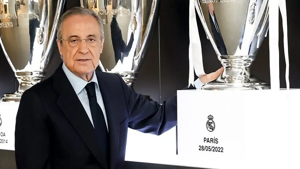 Florentino lanzó indirecta a Mbappé: 'Tenemos que reforzarnos con jugadores que crean en el club'