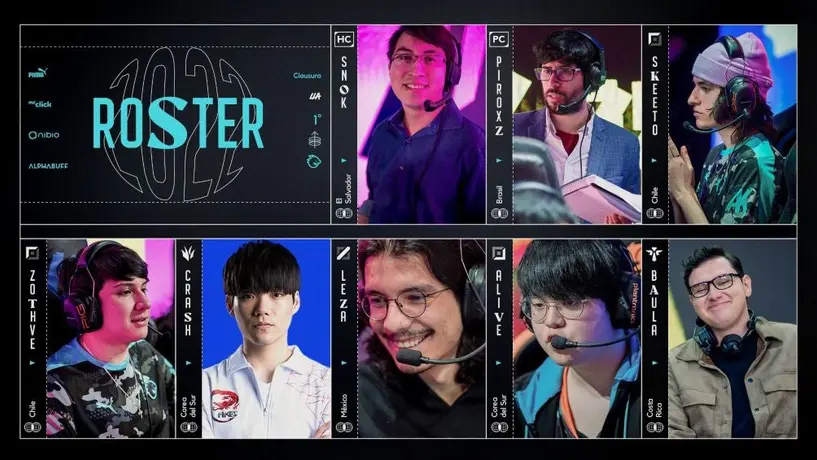 LLA: All Knights reveló su roster de cara al Clausura 2022
