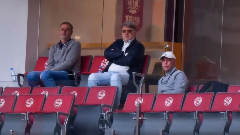 Toluca vs Chivas: Tata Martino presenció el encuentro desde un palco en el Nemesio Diez