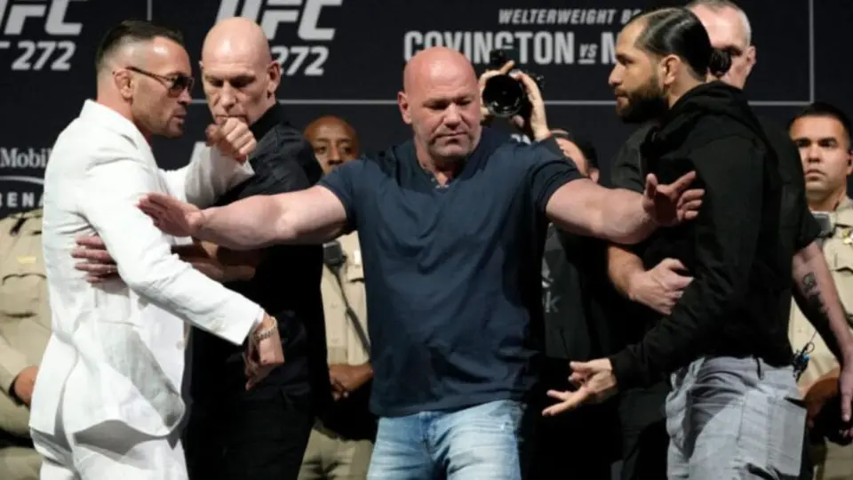Masvidal y Covington se reencontraron y protagonizaron escandalo en las calles de Miami