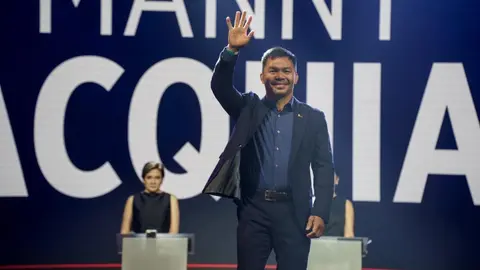 Manny Pacquiao dio la cara tras caer en las elecciones presidenciales de Filipinas