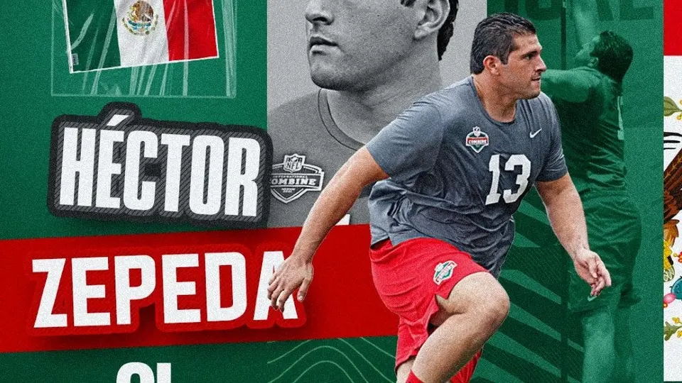 Mexicano Héctor Zepeda peleará por un lugar en la NFL dentro del programa IPP