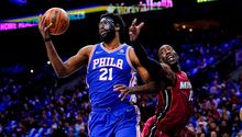 NBA Playoffs: Embiid volvió y los Sixers derrotaron a Miami Heat