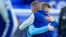 Ucrania: Vitaly Mykolenko y Oleksandr Zinchenko lloraron por su país previo a juego de Premier League